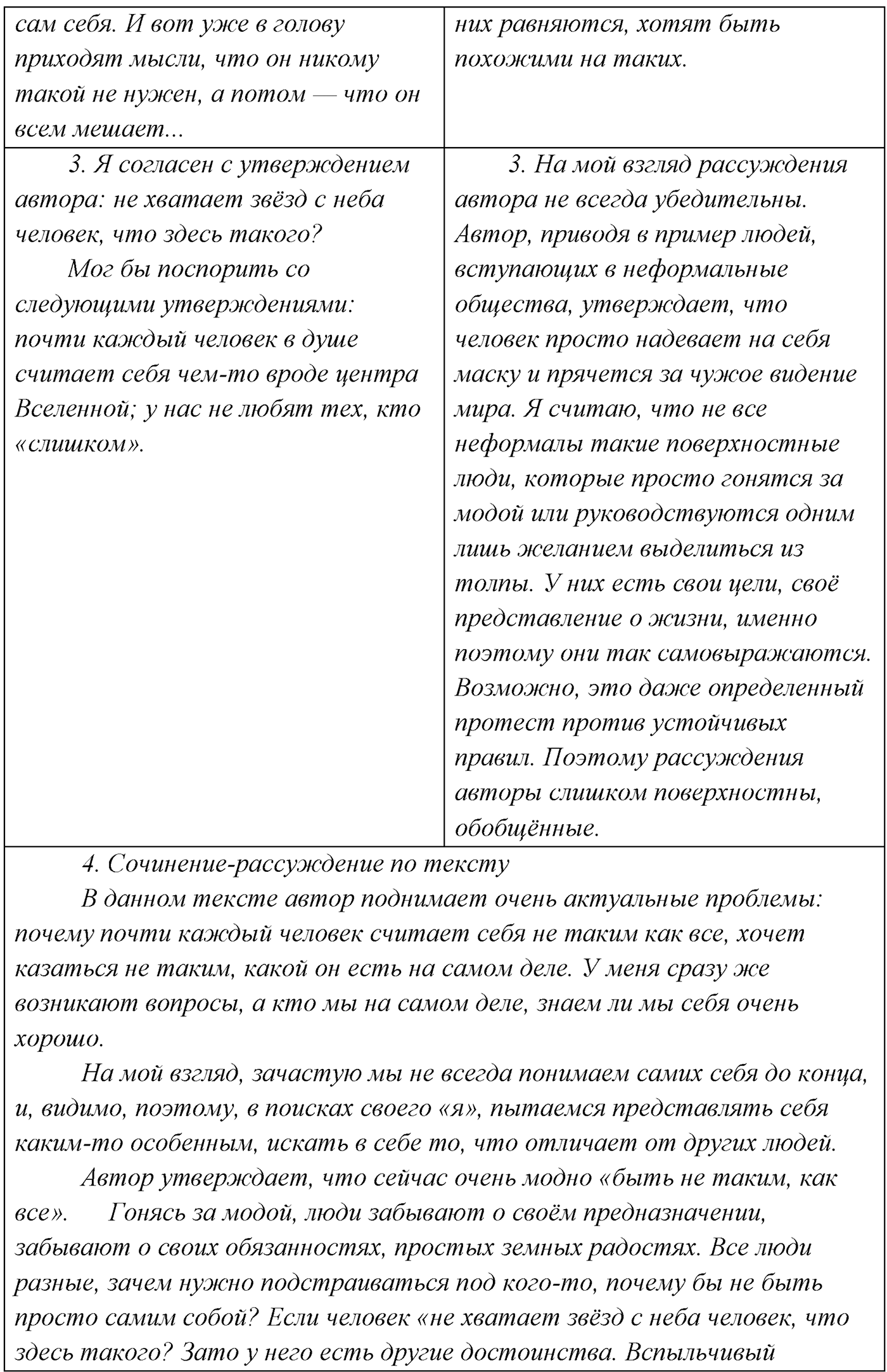 §4. Виды речевой деятельности: говорение, письмо, слушание, чтение. Упражнение №56 — решение 2